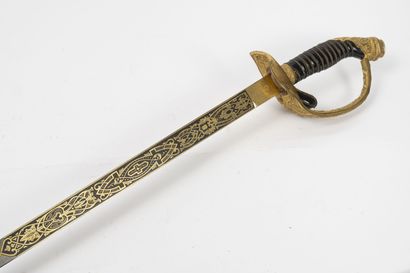 EMPIRE ALLEMAND, règne de Guillaume II (1888-1918)
Sabre...