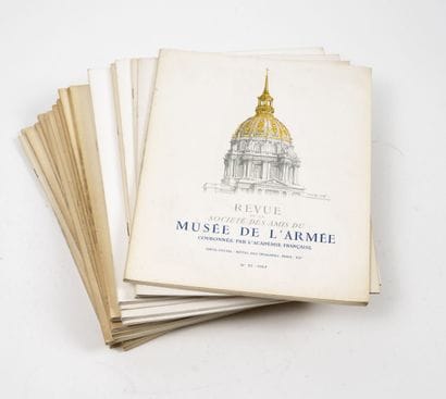 Lot de 20 revues de la société des amis du...