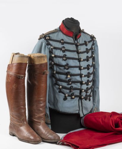 Uniforme de capitaine de Chasseurs à cheval...