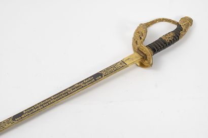 EMPIRE ALLEMAND, règne de Guillaume II (1888-1918)
Sabre...