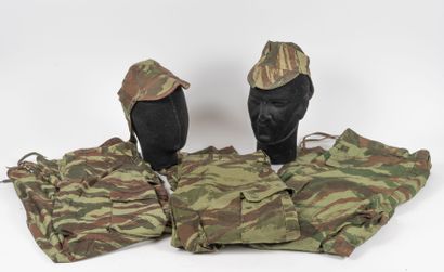 Lot de 3 pantalons TAP 47/56 et 2 casquettes...