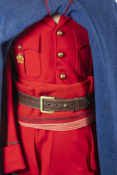 Mannequin de sous-lieutenant du 3e spahis...