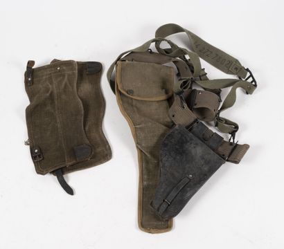 Ensemble de brelage comprenant : 

-Ceinturon...