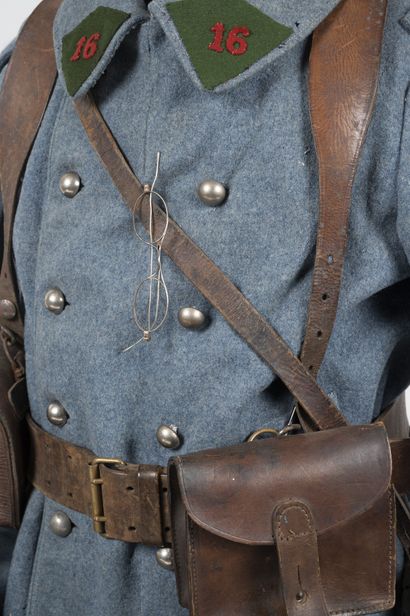 
Uniforme d'un soldat du 16eme Train vers...
