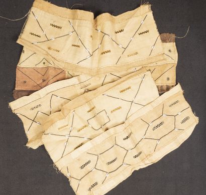 République du Congo
Lot of four panels in...