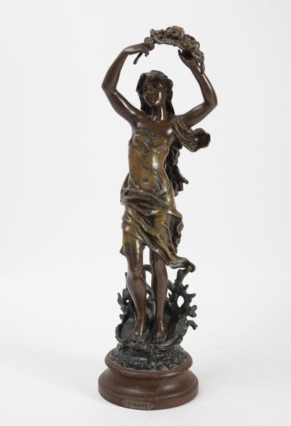 D'après Emile BRUCHON (1806-1895)
Young woman...