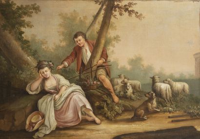 Ecole dans le goût du XVIIIème siècle
Shepherd...