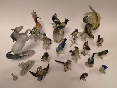 ALLEMAGNE ou autres
MANNETTE :

Set of birds...