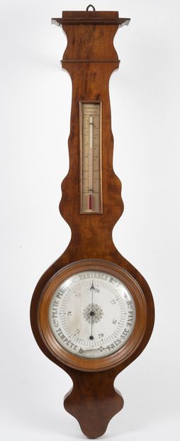 FRANCE, vers 1880-1900
Two barometers-thermometers...