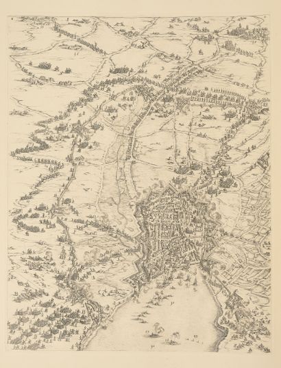 D'après Jacques CALLOT (1592-1635)
The Siege...