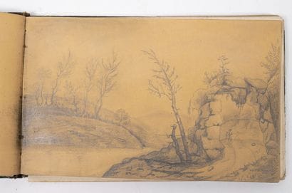 ECOLES DU XIXÈME SIÈCLE
Lot of various drawings,...