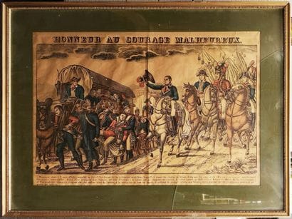 EPINAL
Napoleon I on horseback and his staff...