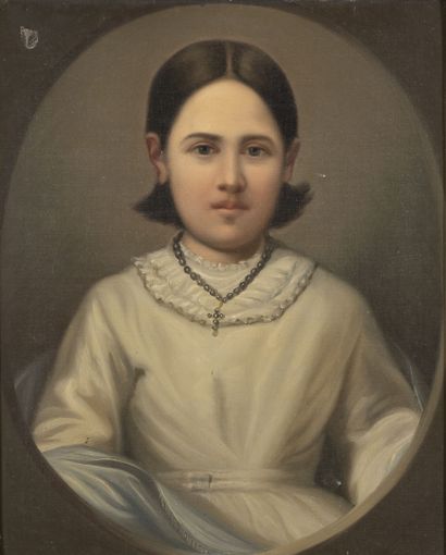 Ecole du XIXème siècle
Portrait of a young...