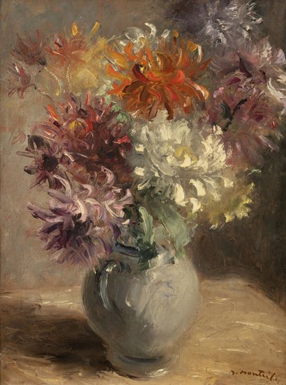 Jacque MONTEIL (1897-1987)
Bouquet of dahlias....