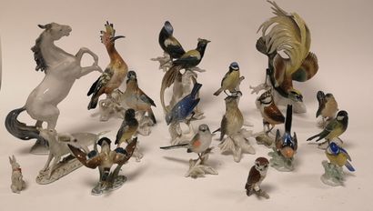ALLEMAGNE ou autres
MANNETTE :

Set of birds...