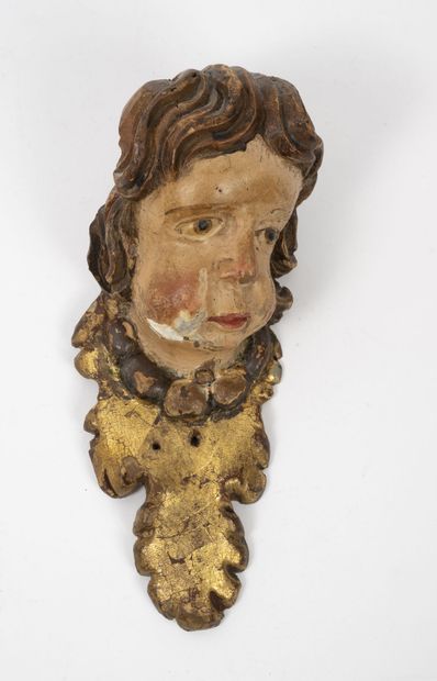 ITALIE, XVIIIÈME SIECLE
Head of putto in...