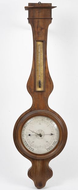 FRANCE, vers 1880-1900
Two barometers-thermometers...