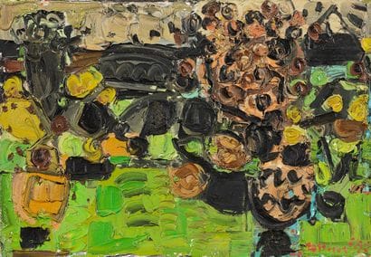 André COTTAVOZ (1922-2012)
Arbres, 1958.
Huile...