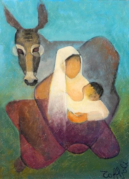Louis TOFFOLI (1907-1999)
La nativité.
Huile...