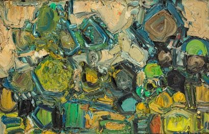 André COTTAVOZ (1922-2012)
Oliviers, 1958.
Huile...