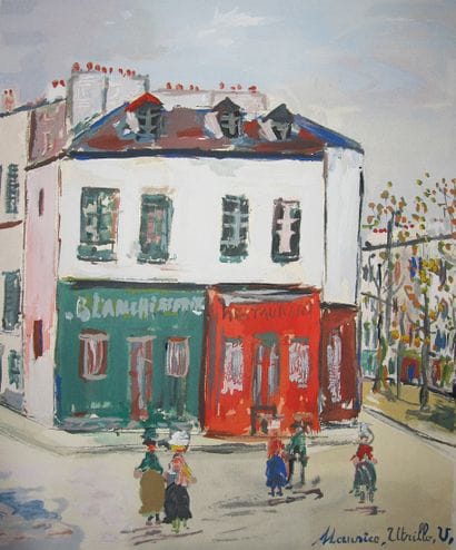 Maurice UTRILLO (1883- 1955) et Jean VERTEX...