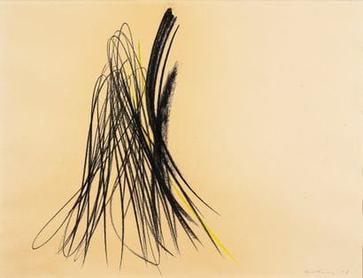 Hans HARTUNG (1904-1989)
P1959-65, 1959.
Pastel...
