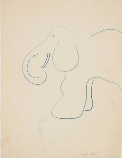 Antoine DE SAINT-EXUPÉRY (1900-1944)
L'éléphant,...