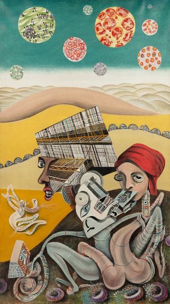 ERRÖ (1932)
Let's Make Love, 1962.
Huile...