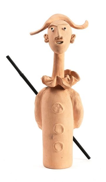Jean COCTEAU (1889-1963)
Arlequin à la batte,...