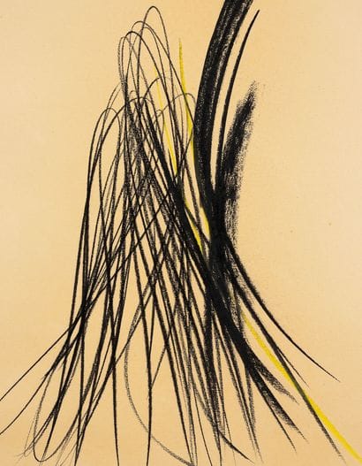 Hans HARTUNG (1904-1989)
P1959-65, 1959.
Pastel...