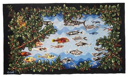 Jean LURÇAT (1892-1966)
L'Etang.
Tapisserie...