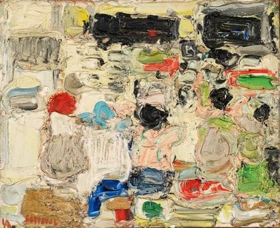 André COTTAVOZ (1922-2012)
Baigneurs, 1958.
Huile...