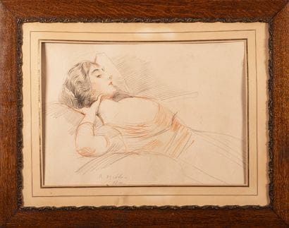 Paul-César HELLEU (1859-1925)
Portrait of...