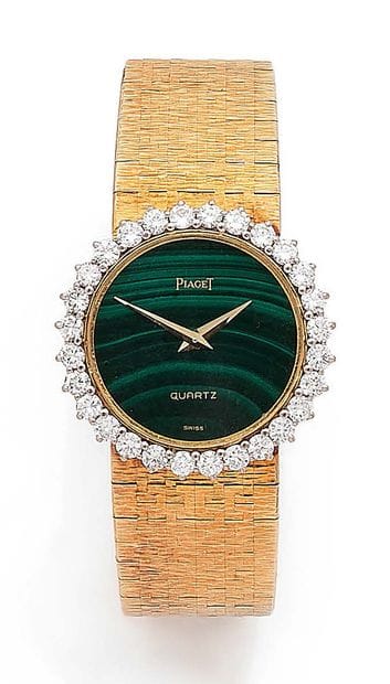 PIAGET
Ladies' wristwatch in yellow gold...