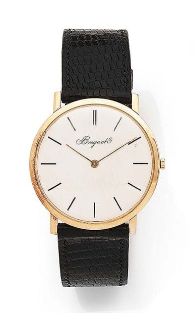 BREGUET
Elegant bracelet watch for men.
Extra-flat...