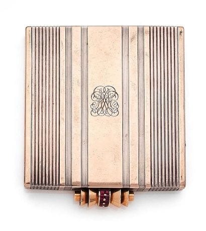 MELLERIO dits MELLER, Paris
Rectangular silver...