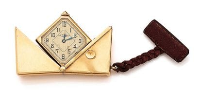 ECLIPSE
Concealed watch in yellow gold (750)...