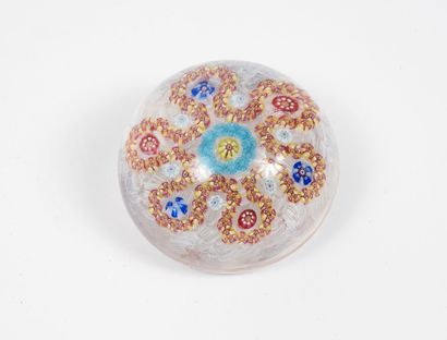 BACCARAT
Paperweight ball in colorless crystal...
