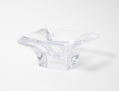 BACCARAT
Set of six crystal cognac glasses,...