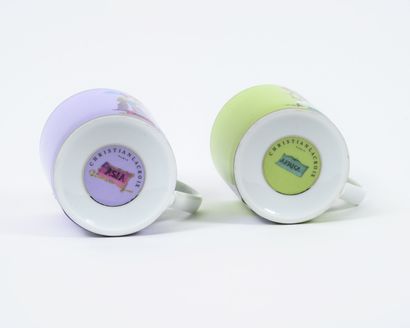 Christian LACROIX Paris
Two mugs.

In white...