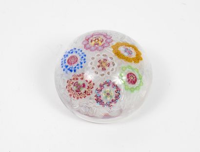 BACCARAT
Paperweight ball in colorless crystal...