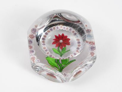 SAINT LOUIS
Paperweight ball in colorless...