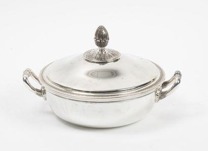 CHRISTOFLE

Silver plated openwork vegetable...