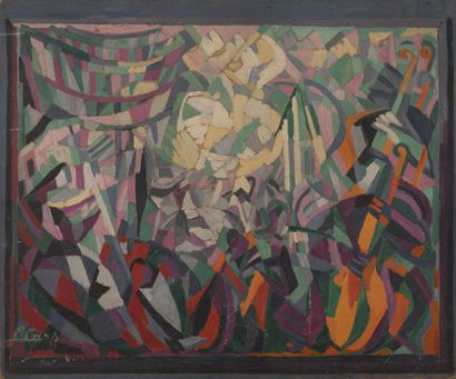 Esther CARP (1897-1970)
Untitled.

Two oils...