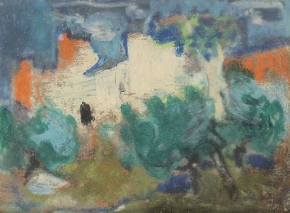 Claude MANCINI (1937)
Landscape.

Oil on...