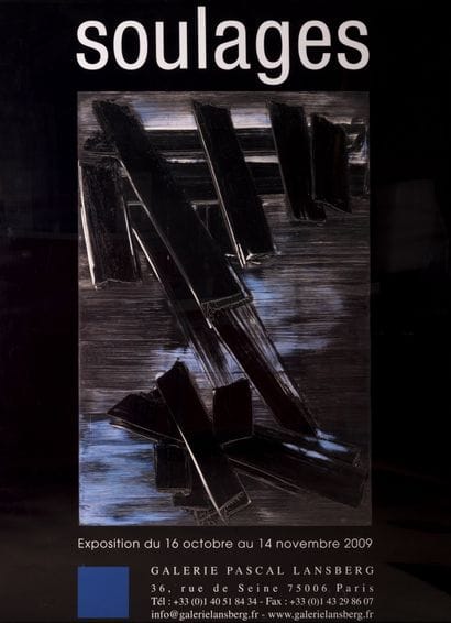 D'après Pierre SOULAGES (né en 1919)
Poster...