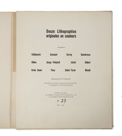 PORTFOLIO
Twelve Original Lithographs in...
