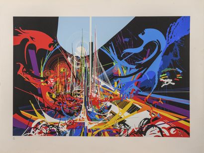 Raymond MORETTI (1931-2005)
Untitled.

Two...
