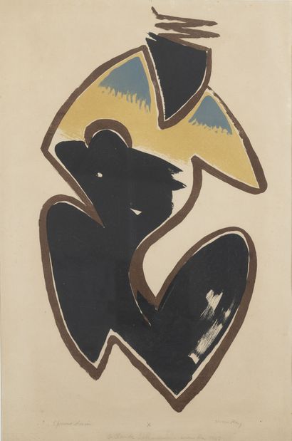 MAN RAY (1890-1976)
Post Colombian Object,...
