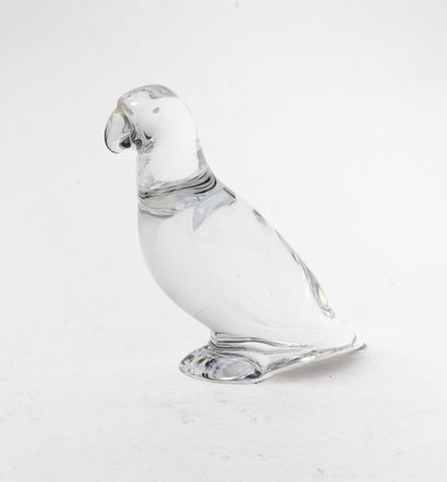 BACCARAT
Parrot in crystal.

Stamp and signature.

H....